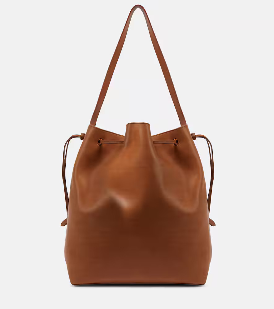 The Row Belvedere leather tote bag | Mytheresa (US/CA)