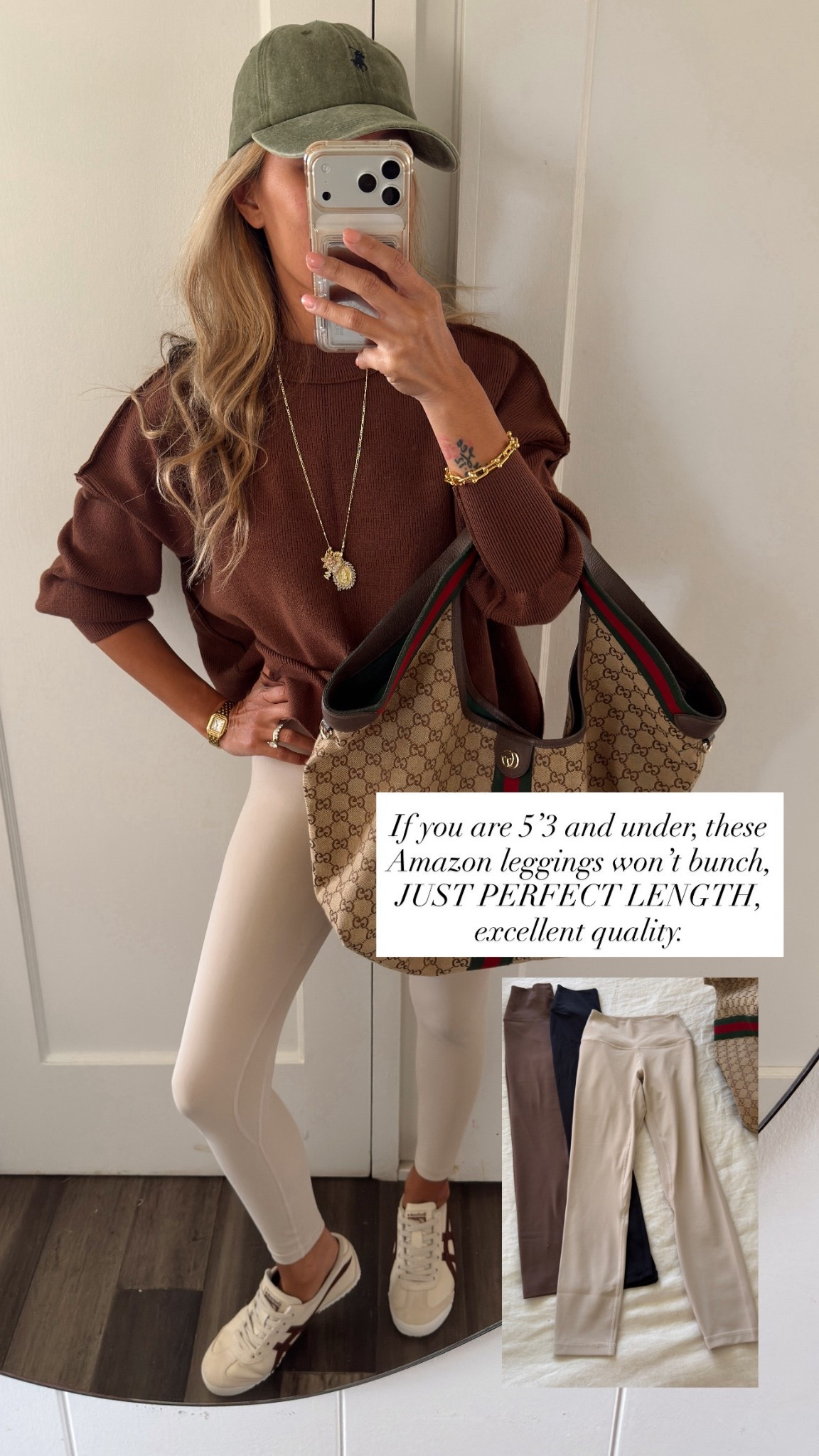 Choose the 25 inch length, trust me, IT IS AMAZING.  Excellent quality. Ordered the XXS. Not sheer, not thin. Sweater us Amazon, purchased the xs also in such great length! Linked are the items below, just click on each and other color options are available! 


#LTKActive #LTKfitnessgoals #LTKPetite