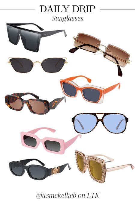 Sunglasses roundup on Amazon | cool girl sunglasses | fall fashion | accessories 

#LTKbeauty #LTKsalealert #LTKstyletip