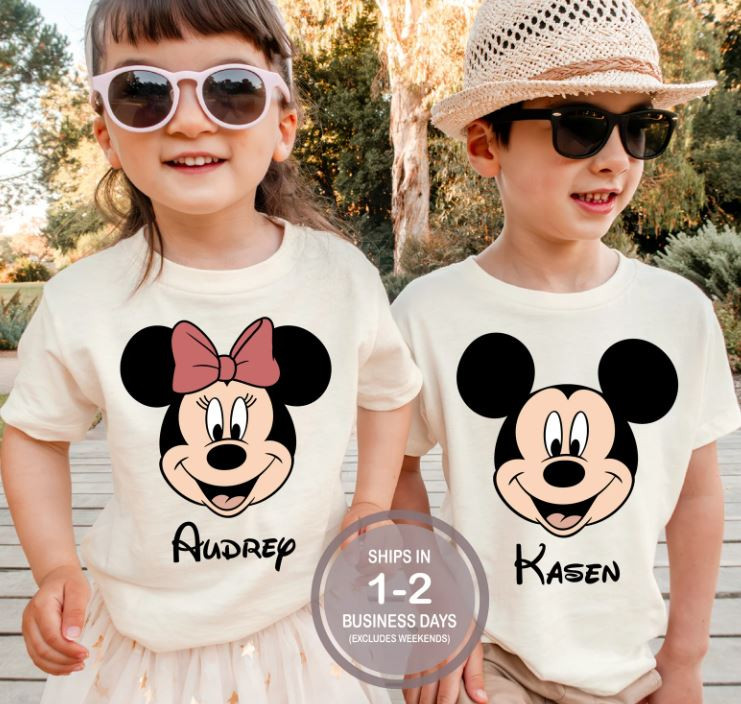 30% off!

Disney World Mickey Minnie Personalized Kids Disney Shirt, Minnie Bow Name Shirt, Mickey Name Shirt, Girl Boy Disney Shirt, Brother Sister 

 #LTKSaleAlert