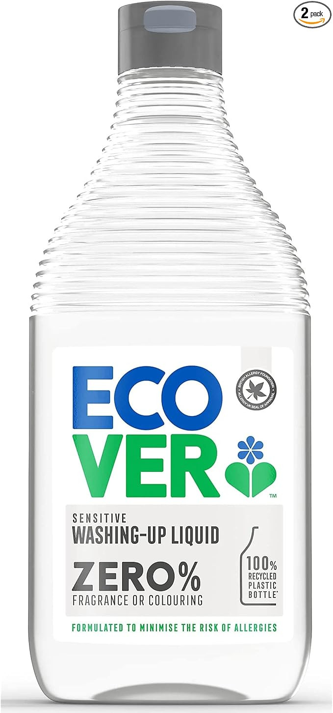 Ecover | Washing Up Liquid Zero | 2 X 450Ml | Amazon (UK)