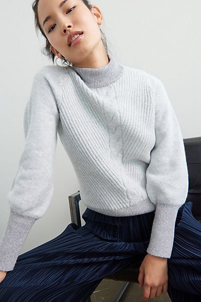 Adilyn Cable-Knit Sweater | Anthropologie (US)