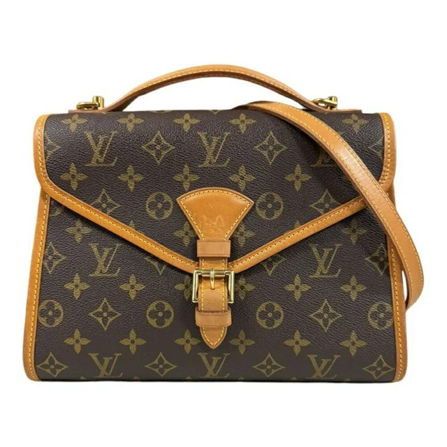 Pre-Owned Louis Vuitton Bel Air Monogram Shoulder Bag Canvas M51122 Brown Women's... (Fair) | Walmart (US)