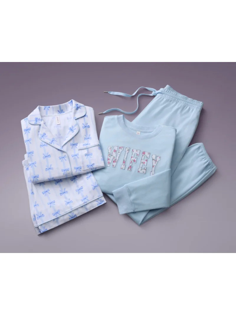 Joyspun Women’s Dreamy Soft Collection Bridal Knit Top and Shorts Pajama Set, 2-Piece, Sizes XS... | Walmart (US)
