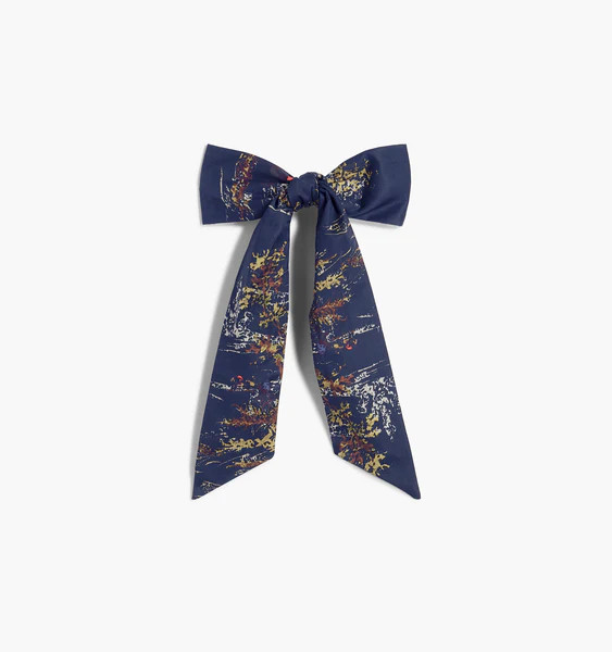 The Belle Bow - Navy Equestrian Toile | Hill House Home