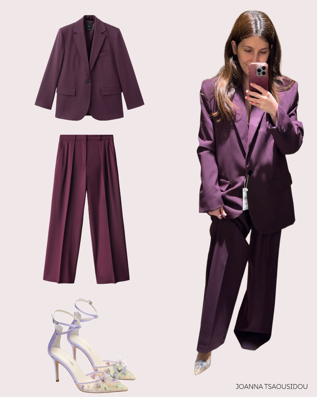Help me decide on a holiday outfit with my Bella Belle shoes! Is this plum colour suit a yes or should I keep looking?

#LTKpartywear #LTKfestive #LTKpetite