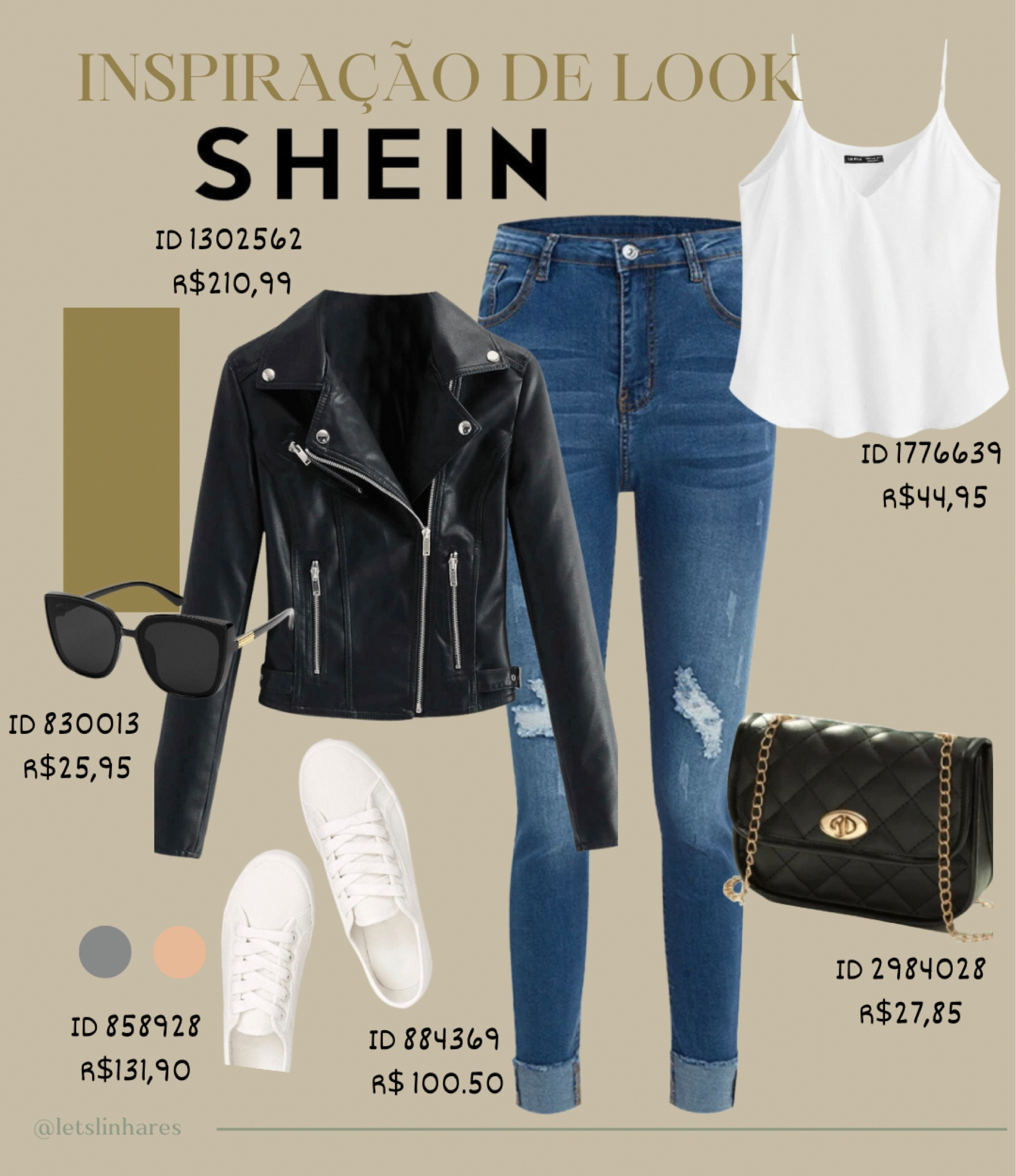 Dica de look de hoje é uma mistura que eu adoro. 

Jeans + camiseta + jaqueta de couro

Usei uma versão no sábado com jeans escuro e scarpin. 

Mas também fica perfeito para usar com tênis ou loafer. 

Inspiração de look de inverno para quem tem o estilo mais despojado e moderno. 

Os itens da primeira foto são da @sheinofficial, onde você encontra peças para montar um look igual.

Seja quem for o seu Valentine. ATÉ 85% OFF! (15/05- 29/05)

Pague ainda menos, usando meu Cupom letslinhares15
e meu Código de Indicação BR26198M

#seuamorSHEIN #disdosnamorados #shein #jaqueradecouro #MesdasMaesLTK

#LTKbrasil #LTKFind #LTKstyletip