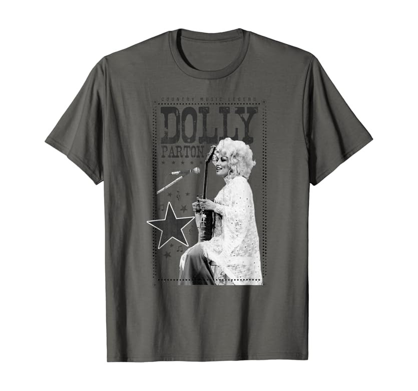 Dolly Parton Country Music Legend T-Shirt | Amazon (US)