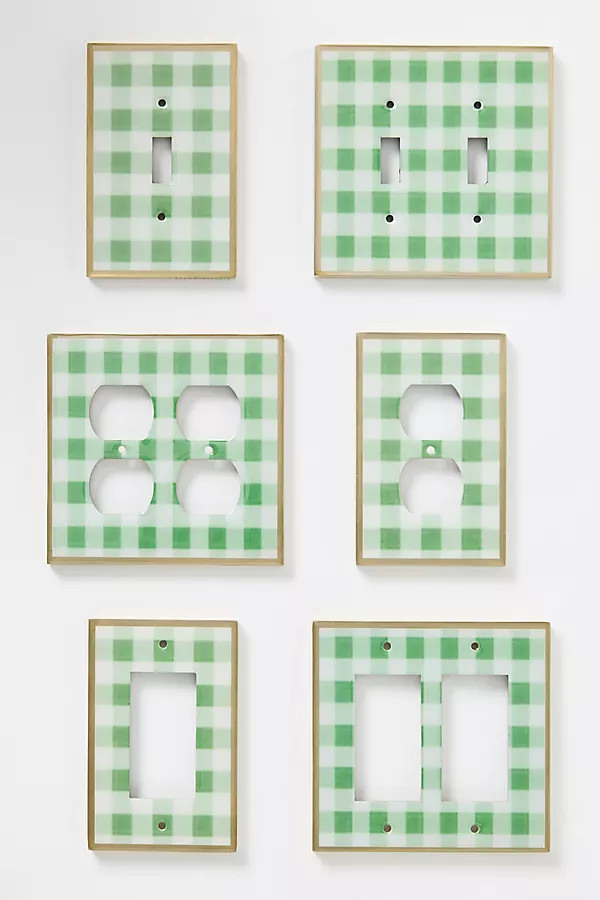 McKay Patterned Switch Plate | Anthropologie (US)