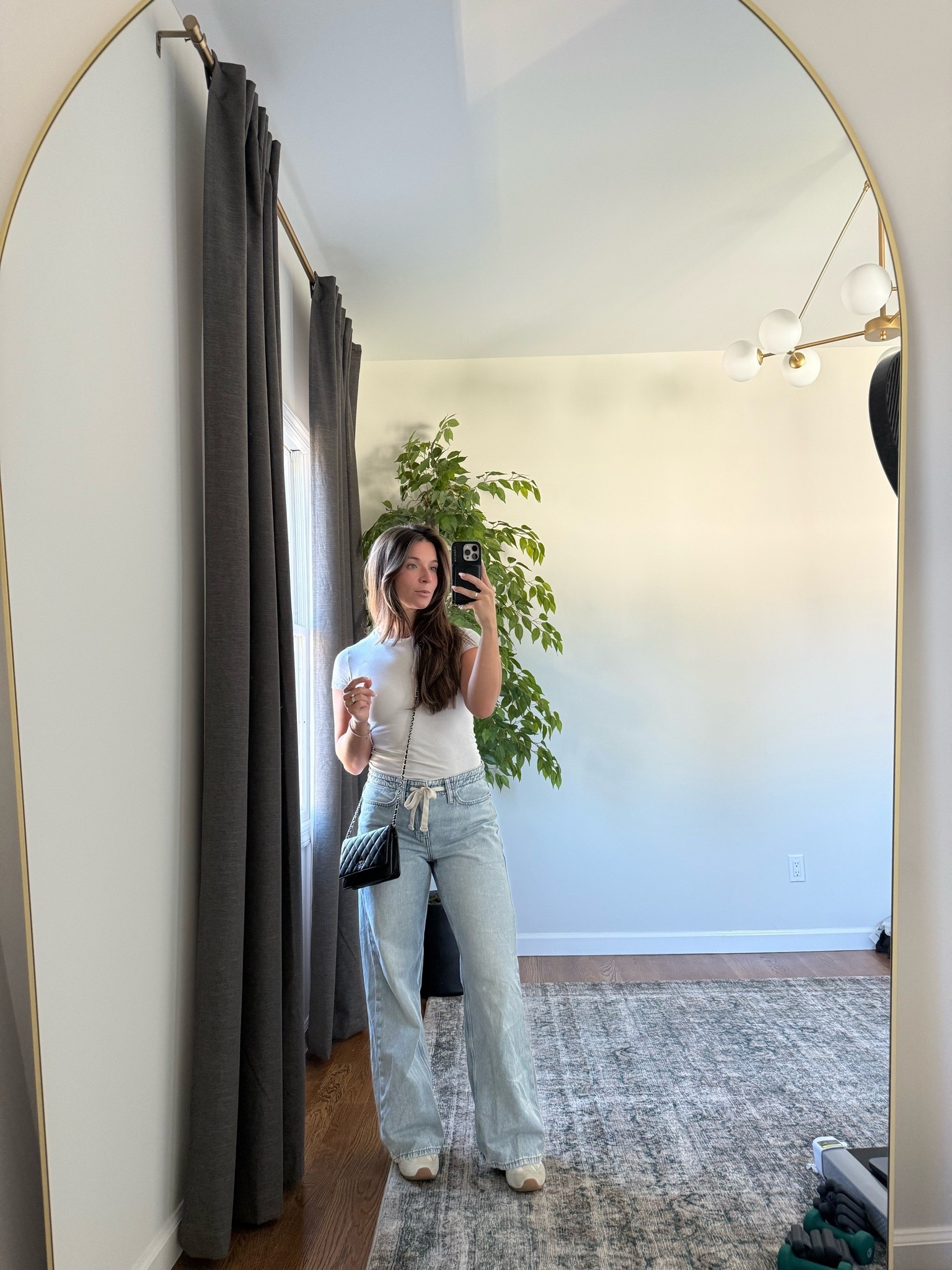 Banana republic jeans size 28. 
Very casual the fit of these is amazing!! 

Tie waist pants

#LTKmomlife #LTKootd