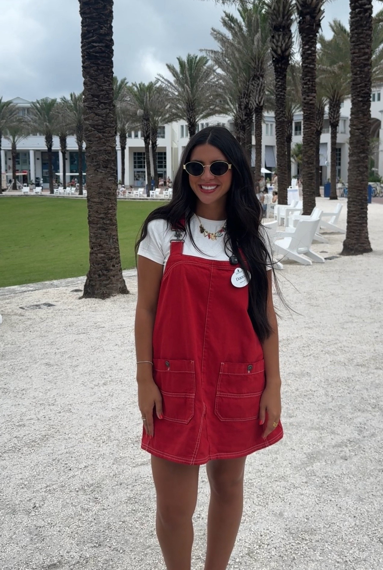 work ootd! wearing an xs in the dress and a small in the top! 

Overalls, overall dress, red dress, free people

#LTKStyleTip #LTKSeasonal #LTKShoeCrush