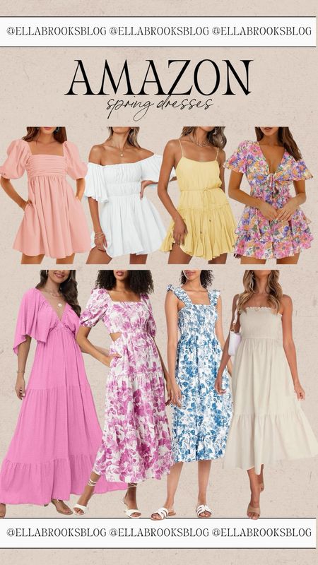 Amazon Spring Dresses🩷
amazon fashion, affordable spring fashion, spring dresses, spring outfit, amazon favorites 

#LTKsalealert #LTKSeasonal #LTKfindsunder50