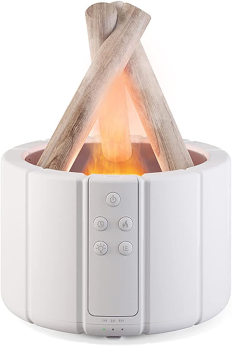 Campfire Flame Fire Diffuser, Bonfire Aromatherapy Essential Oil Diffuser, 250ml Wood Cool Mist H... | Amazon (US)