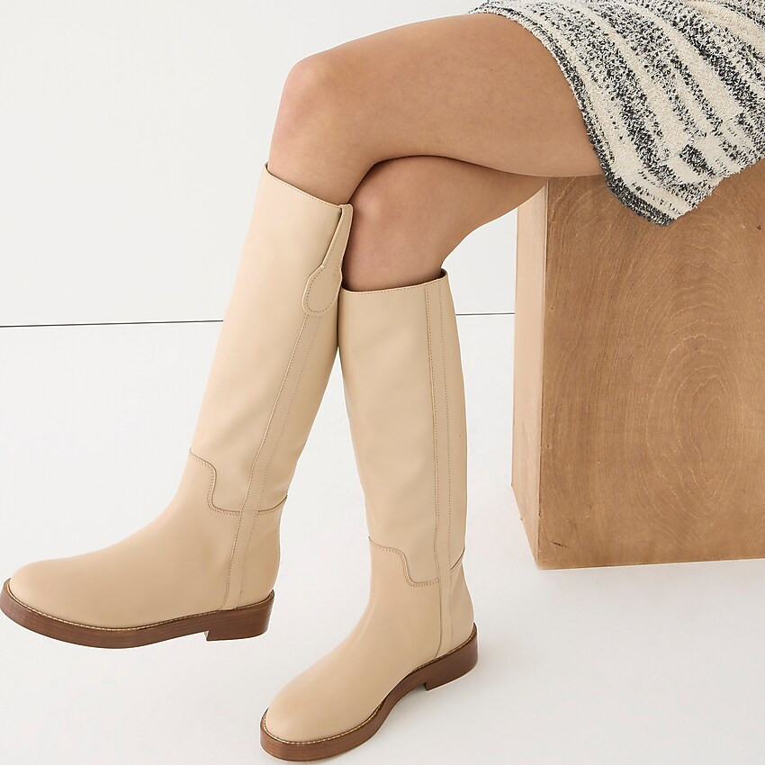 Berkeley riding boots in leather | J. Crew US