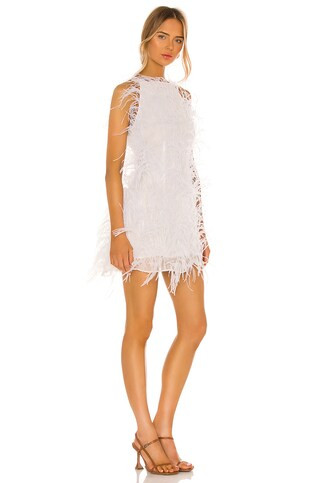 Cult Gaia Shannon Dress in Cream from Revolve.com | Revolve Clothing (Global)
