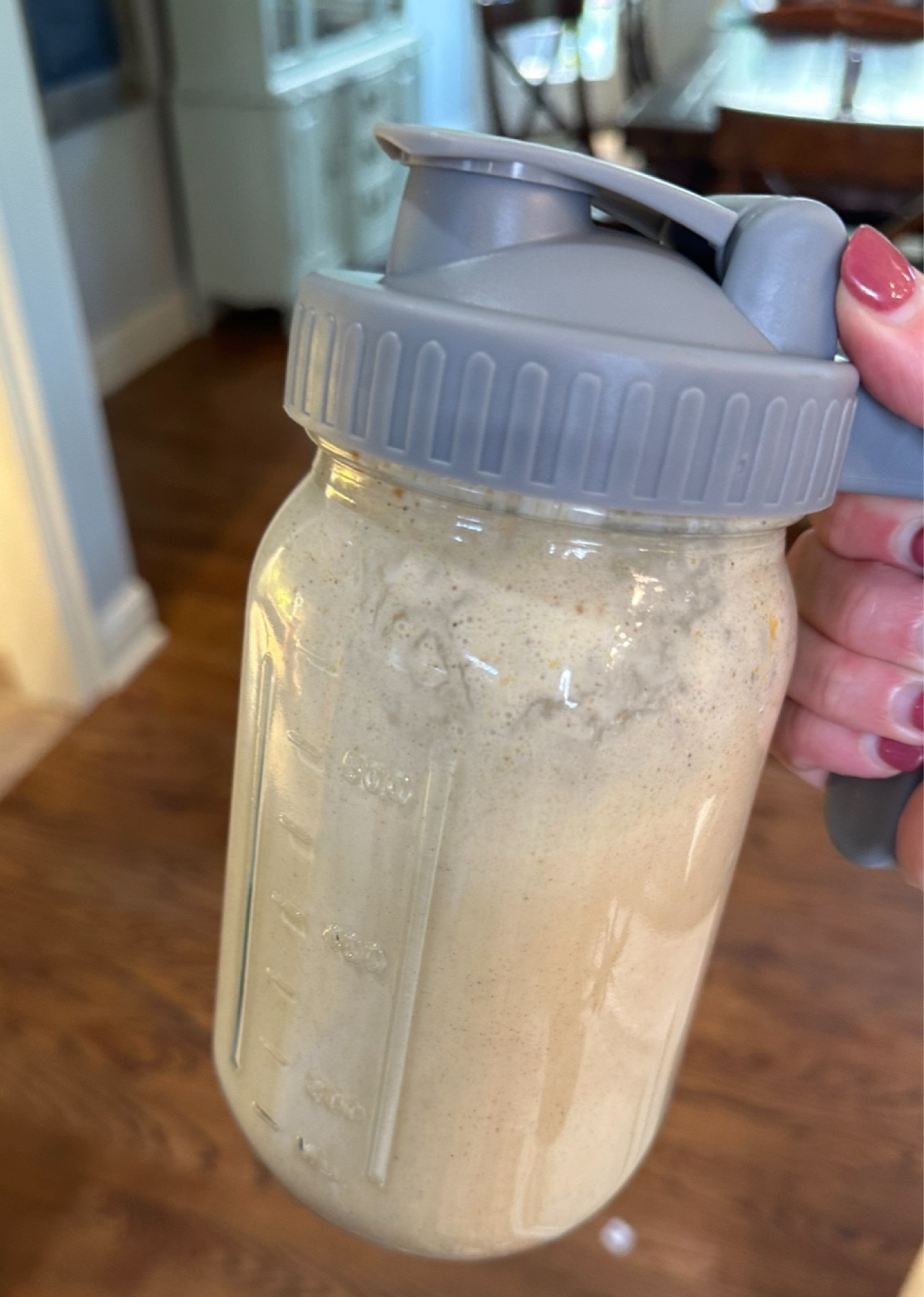 My favorite container to hold my homemade creamer! ☕️

A must for any crazy busy mama coffee lover!! 

#LTKOver40 #LTKHome #LTKFindsUnder50