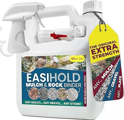 Vuba EASIHOLD - 101oz Mulch Glue for Landscaping and Stabilizing Mulch, Rocks and Pea Gravel with... | Amazon (US)