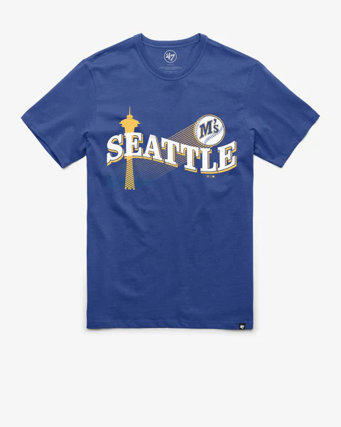 SEATTLE MARINERS COOPERSTOWN REGION '47 FRANKLIN TEE | '47Brand