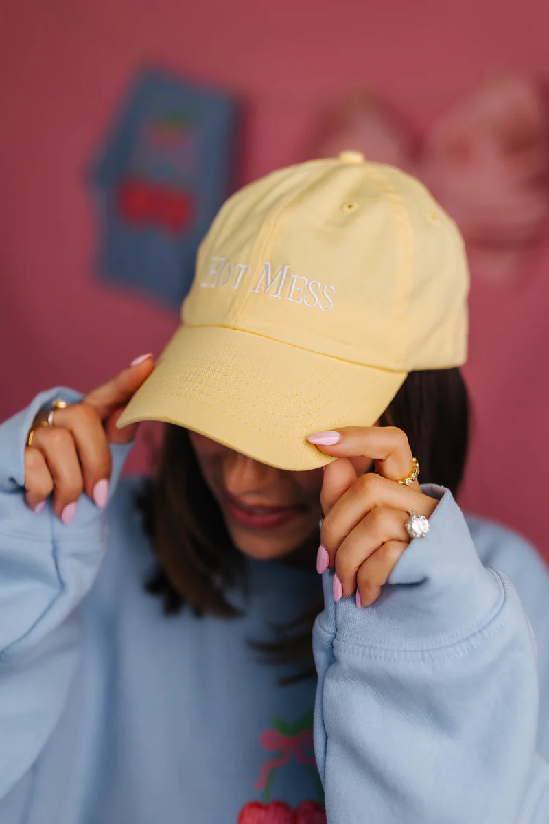 Yellow Hot Mess Hat | Staykation