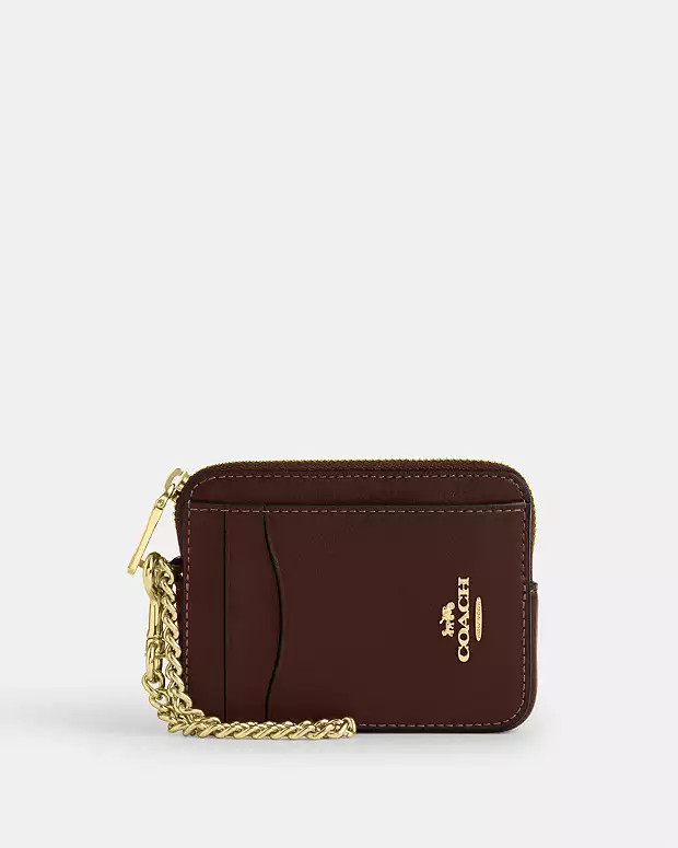 Zip Card Case | Coach Outlet US