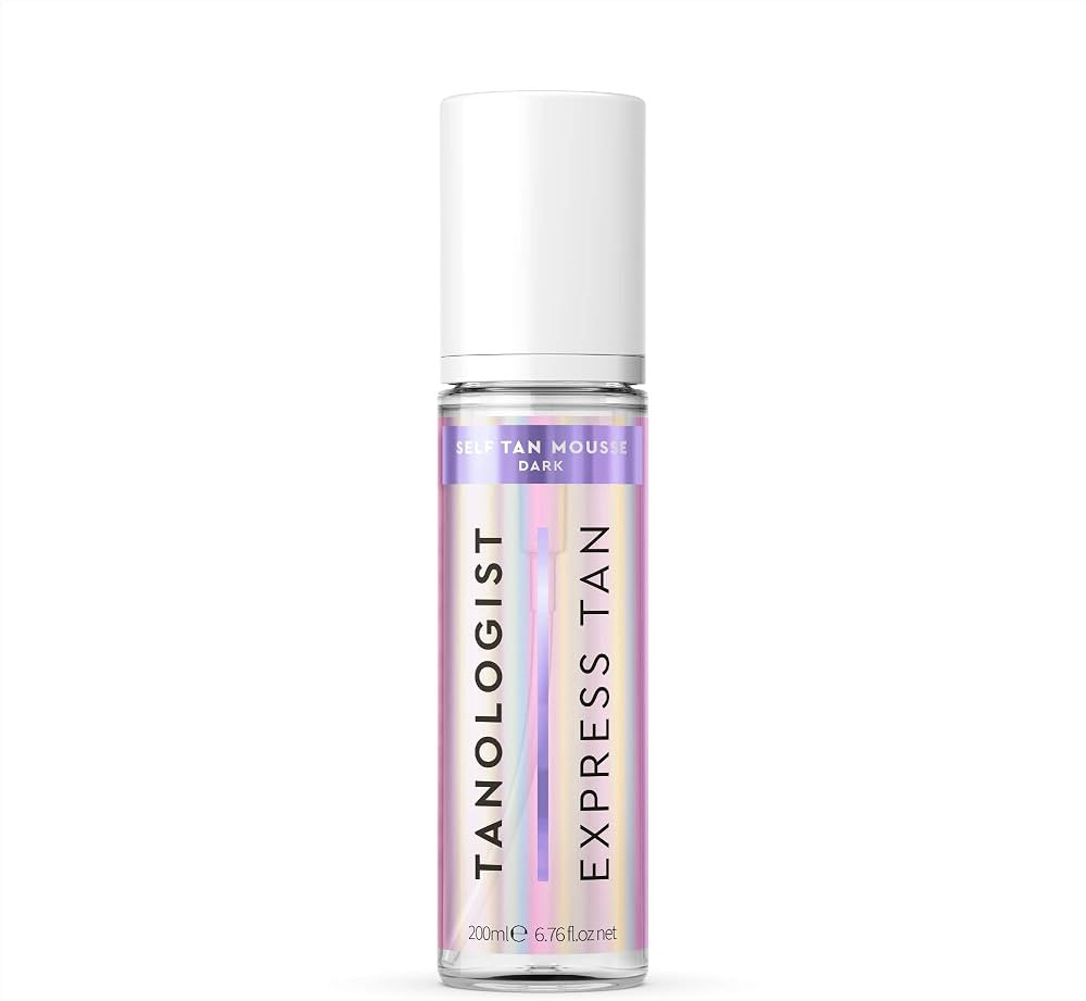 Tanologist Express Dark Self Tan Mousse, 6.76 fl.oz/ 200 ml Bottle | Amazon (US)