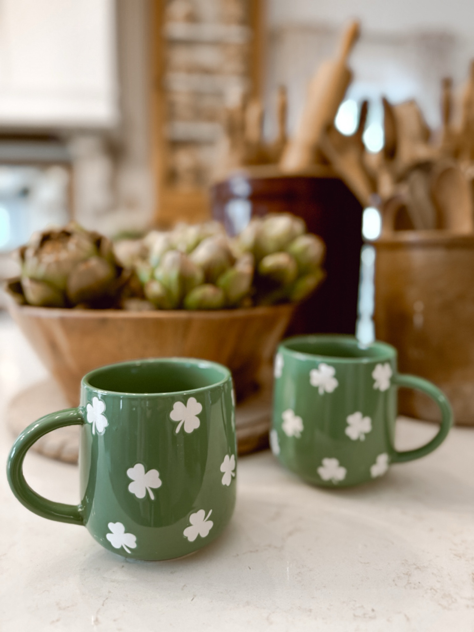 Here is a roundup of mugs for Saint Patrick’s Day. This list includes my new shamrock mugs from @Kohls. 

#LTKHome #LTKSeasonal #LTKFindsUnder50
