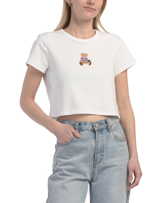 Embroidered Bear T-shirt | TJ Maxx
