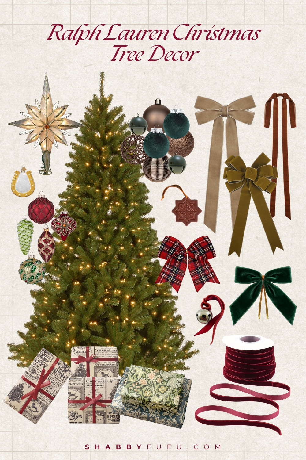 Classic Ralph Lauren Christmas vibes with rich jewel tones, plaid accents, and equestrian touches. Everything you need for a timeless & elegant tree this season! 

 

#LTKGiftGuide #LTKHoliday #LTKHome