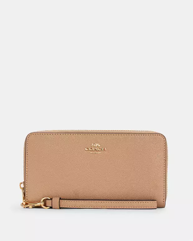 Long Zip Around Wallet | Coach (UK)