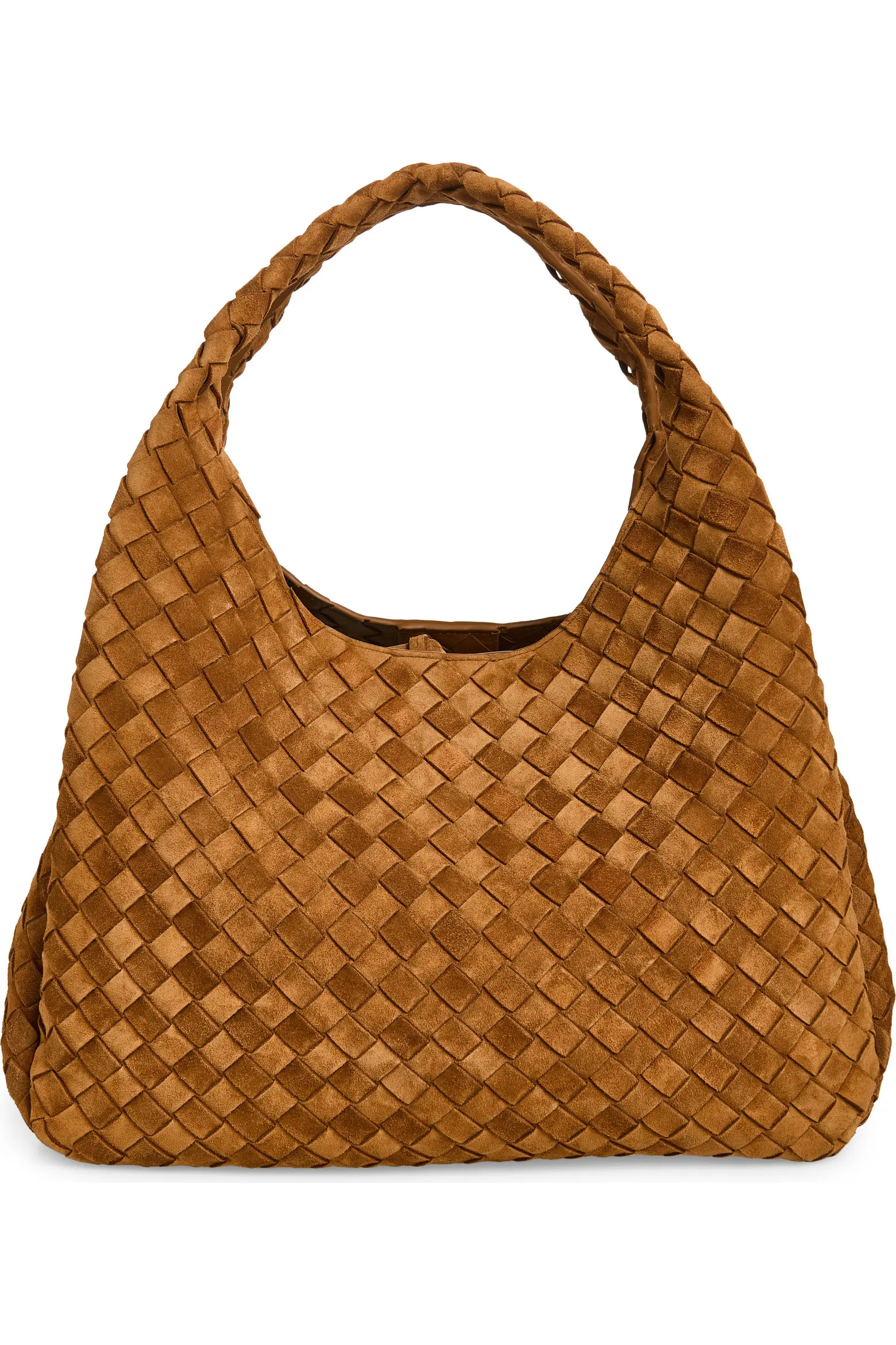 Bottega Veneta Large Campana Suede Shoulder Bag (Women) | Nordstrom | Nordstrom