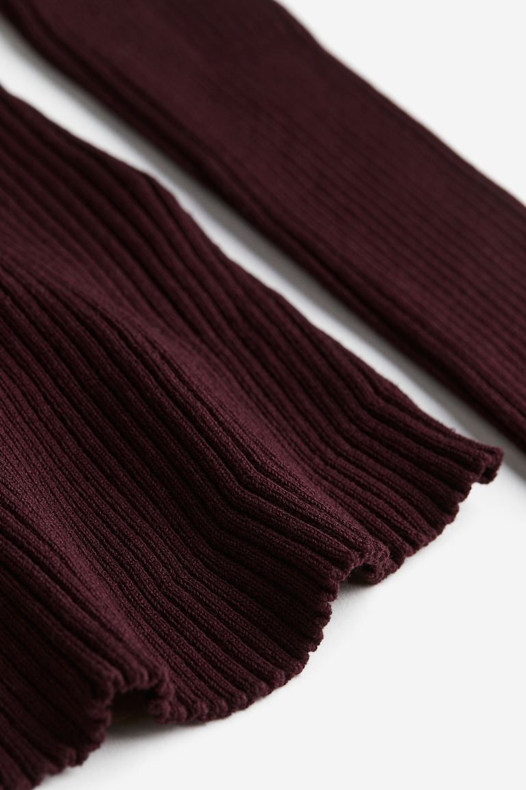 MAMA Rib-knit top | H&M (UK, MY, IN, SG, PH, TW, HK)