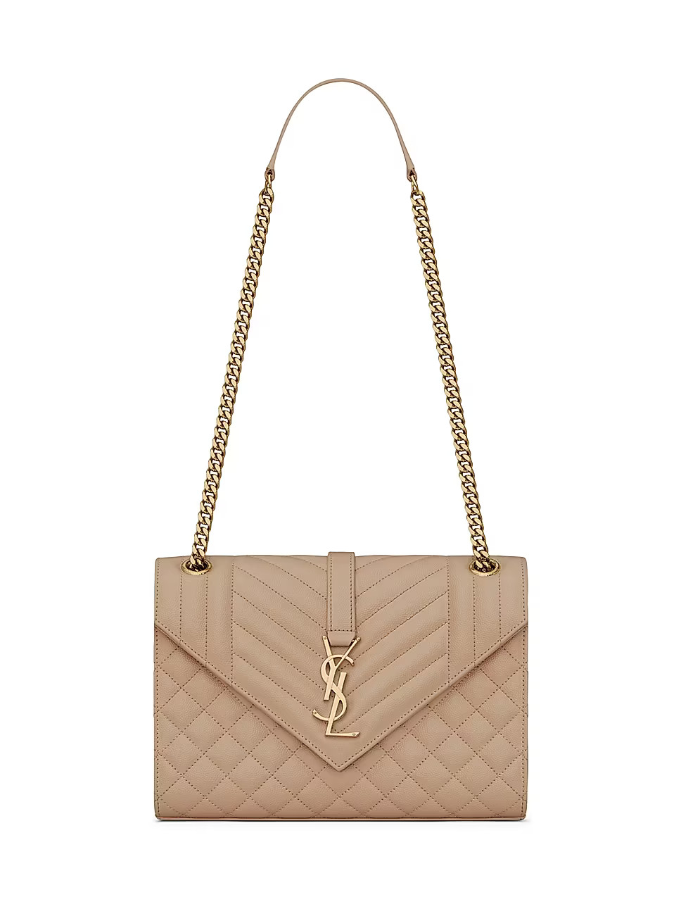 Medium Envelope Monogram Matelassé Leather Shoulder Bag | Saks Fifth Avenue