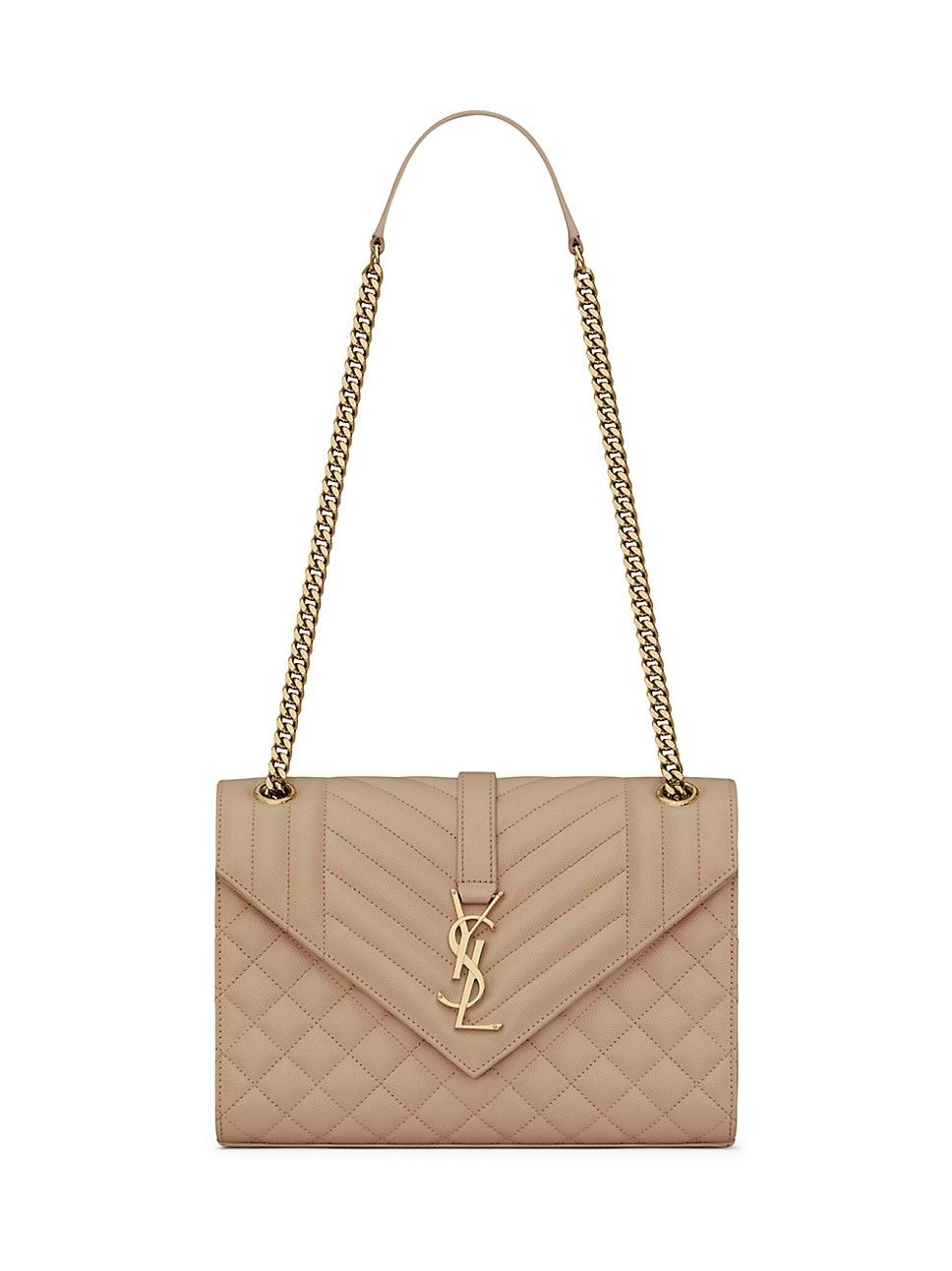 Medium Envelope Monogram Matelassé Leather Shoulder Bag | Saks Fifth Avenue