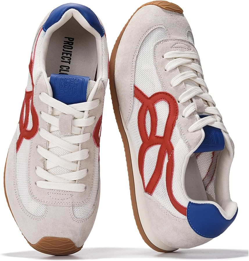 Project Cloud Womens Shoes with Leather Memory Foam Insole Trendy Sneakers for Women - Lightweigh... | Amazon (US)