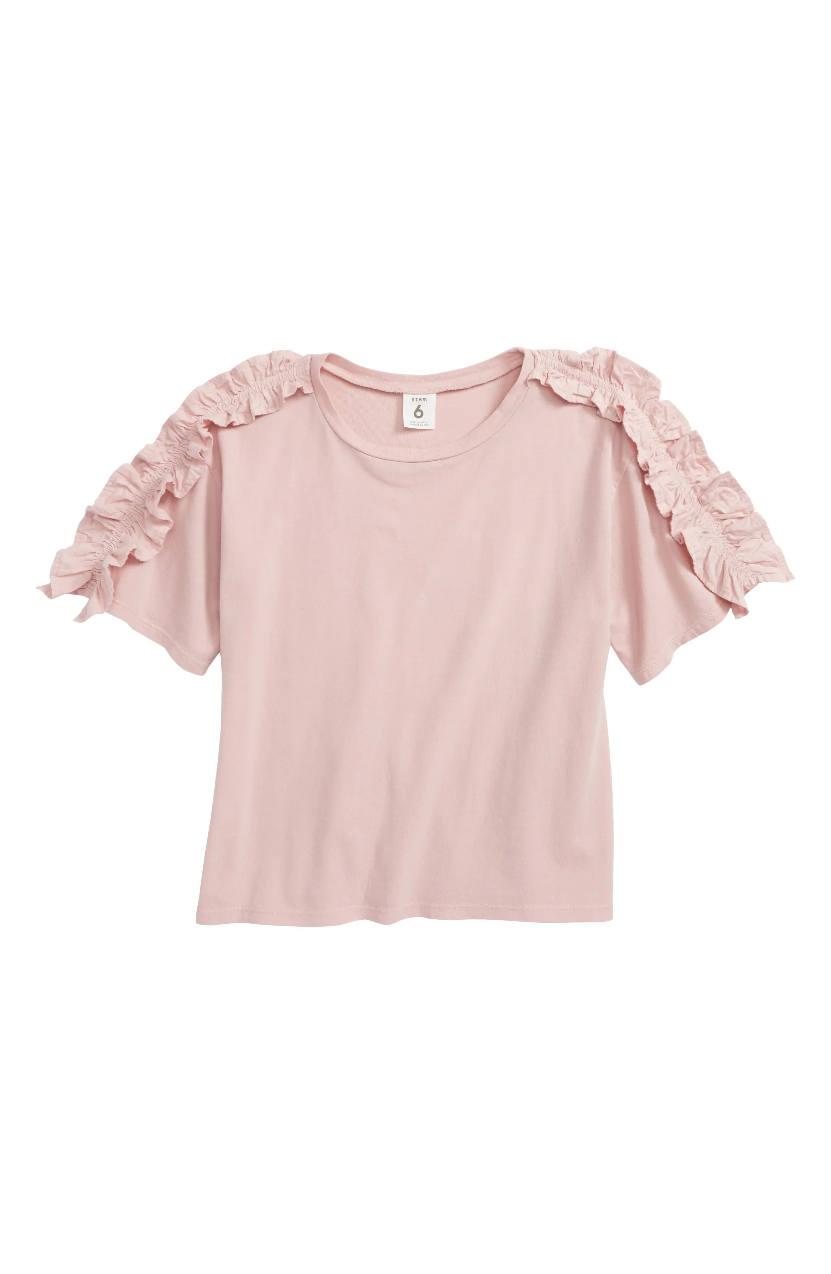 Ruffle Sleeve Tee | Nordstrom