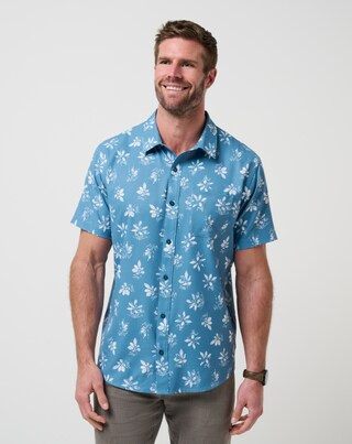 TECHWOVEN SEAMATE BUTTON-UP | TravisMathew