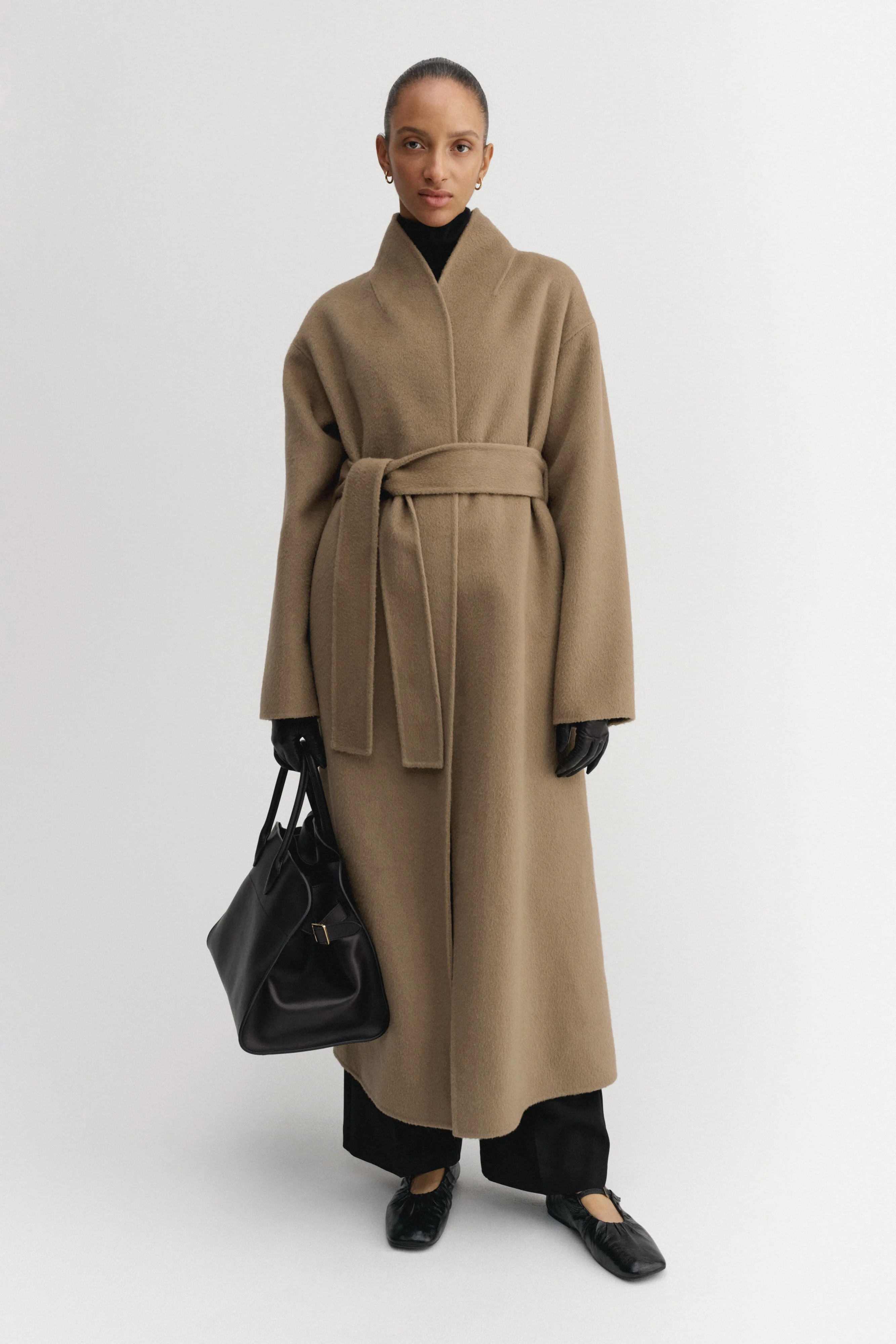 Mara Coat, tan | Almada Label