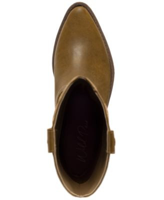 Women's Denise Block Heel Western Boots, Macy's Exclusive | Macy's