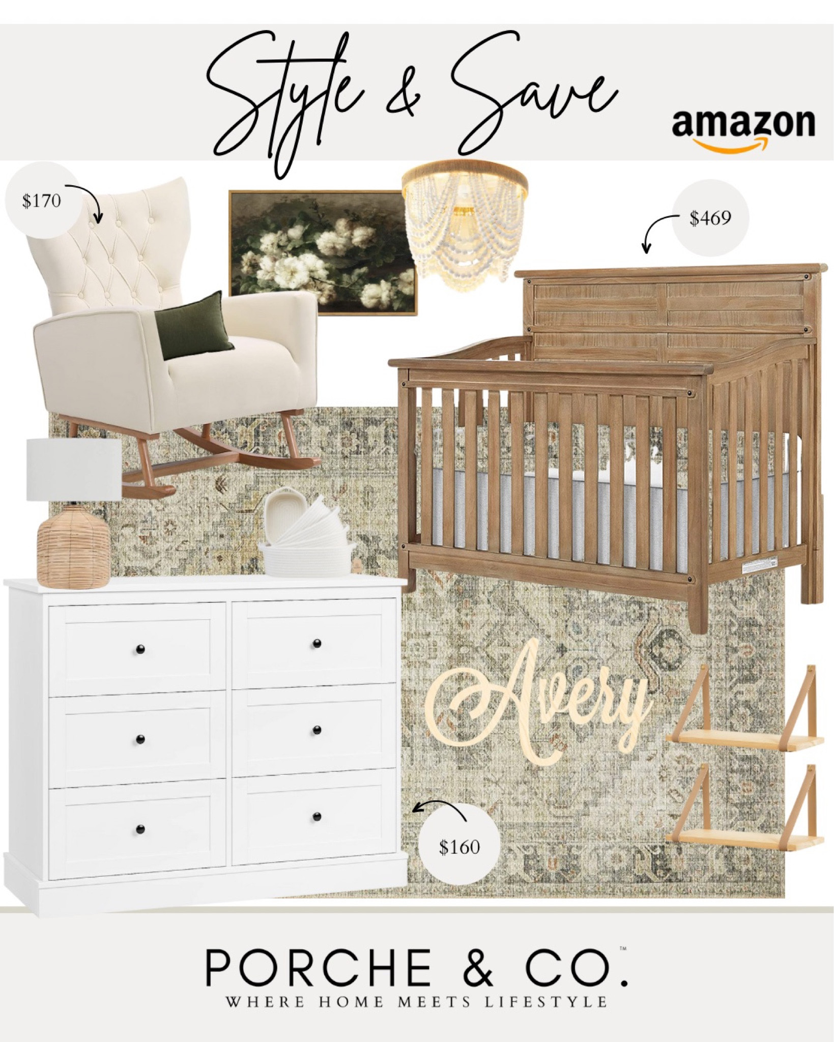 Style & Save, Amazon finds, nursery design, nursery decor 
#visionboard #moodboard #porcheandco

#LTKstyletip #LTKbaby #LTKFind