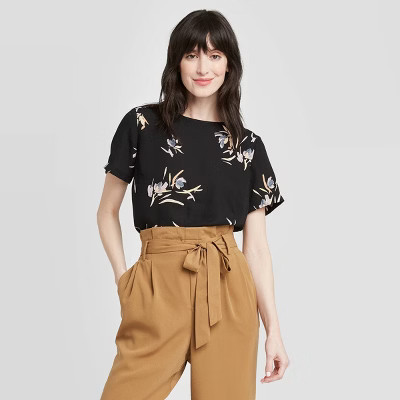 Women's Short Sleeve Round Neck T-Shirt - A New Day™ | Target