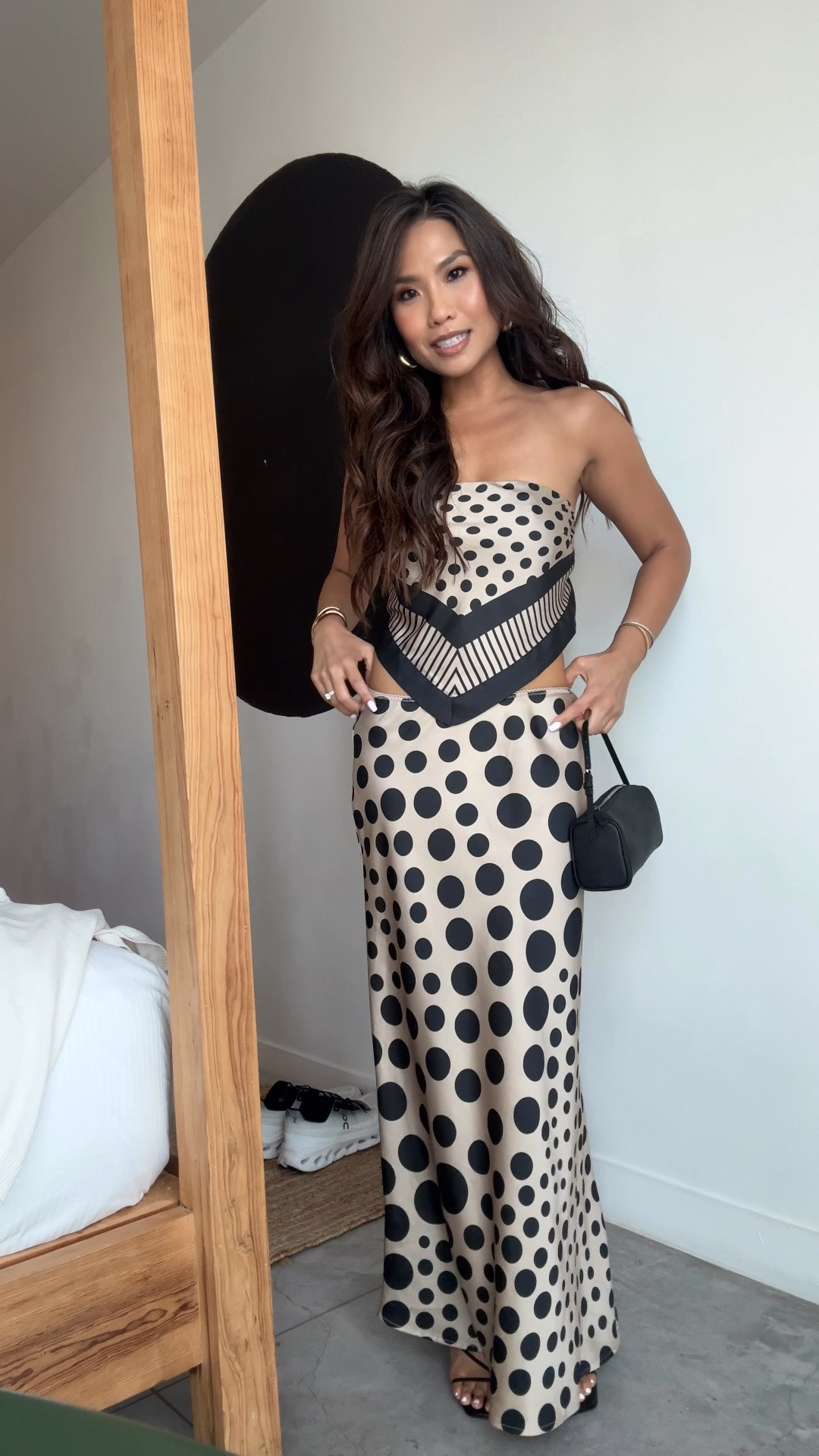 This petite friendly set for summer 🖤 love it together or you can wear the pieces separately! 

Sizing:
Set - tts, xs (also comes in other prints)
Heels - sized up 1/2 size

#LTKPetite #LTKootd