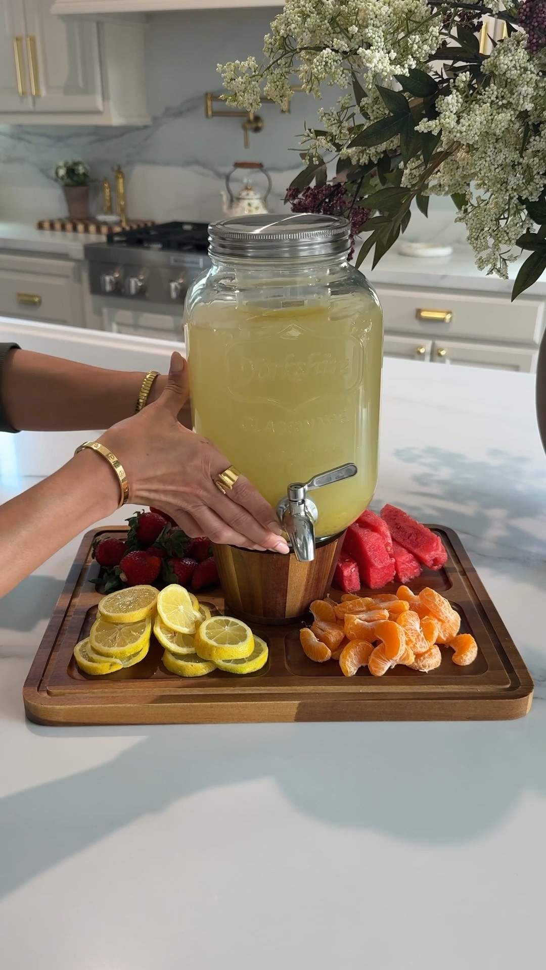 I bought it for charcuterie, but I’ve used it for chips and dip, pastries, desserts, a drink dispenser, and even as a cake stand. One of those entertaining pieces that earns its spot year-round because the possibilities are truly endless. Linking it for you!

entertaining essentials, hosting favorites, serveware, kitchen finds, charcuterie board, party hosting.

#LTKHome