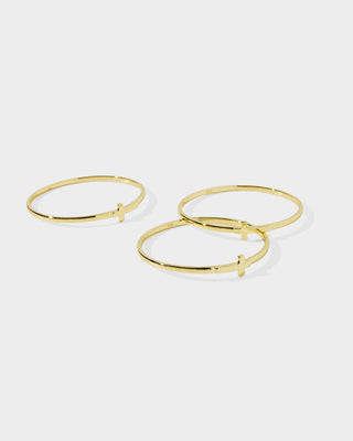 Cross Bangle | Allie + Bess