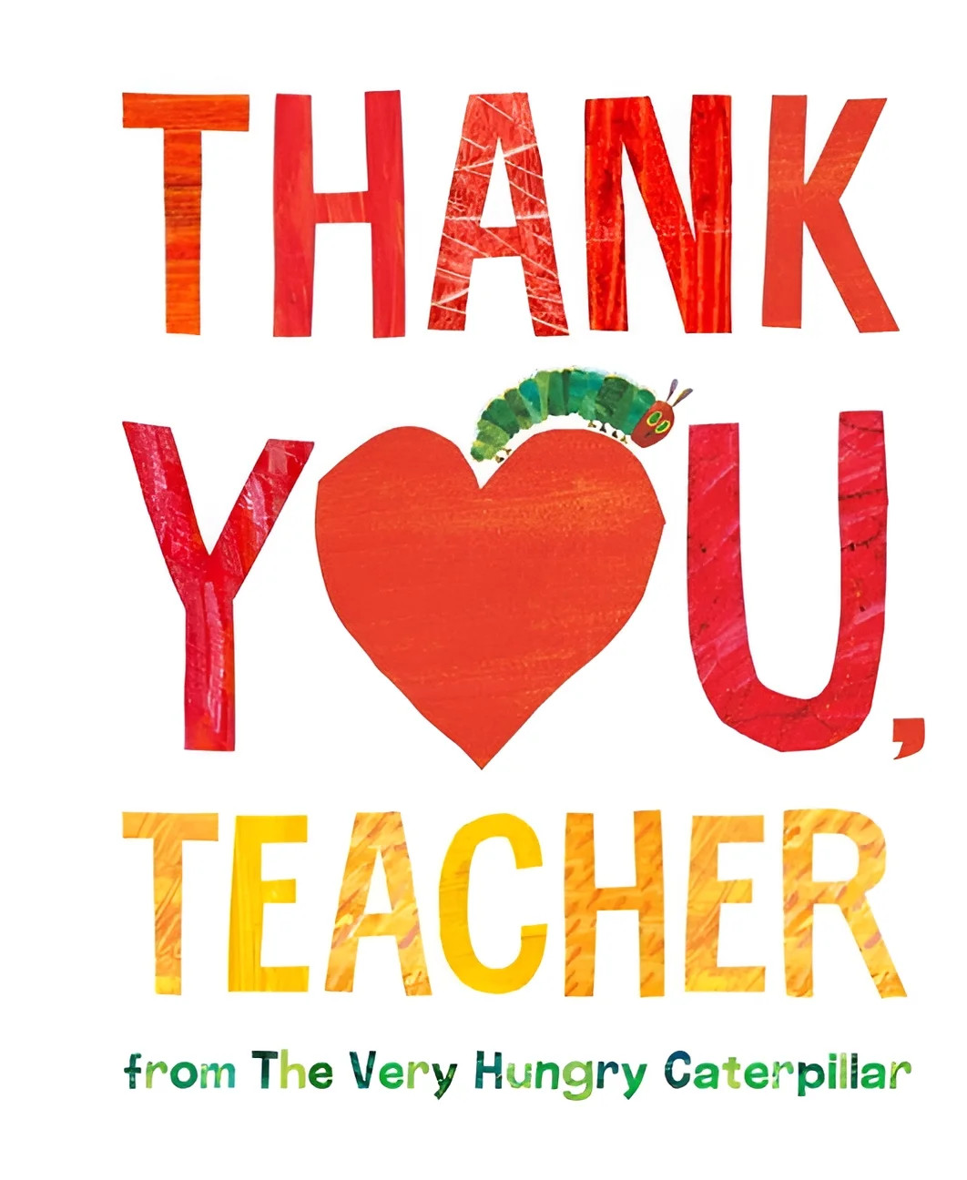 Thank You, Teacher from The Very Hungry Caterpillar | Walmart (US)