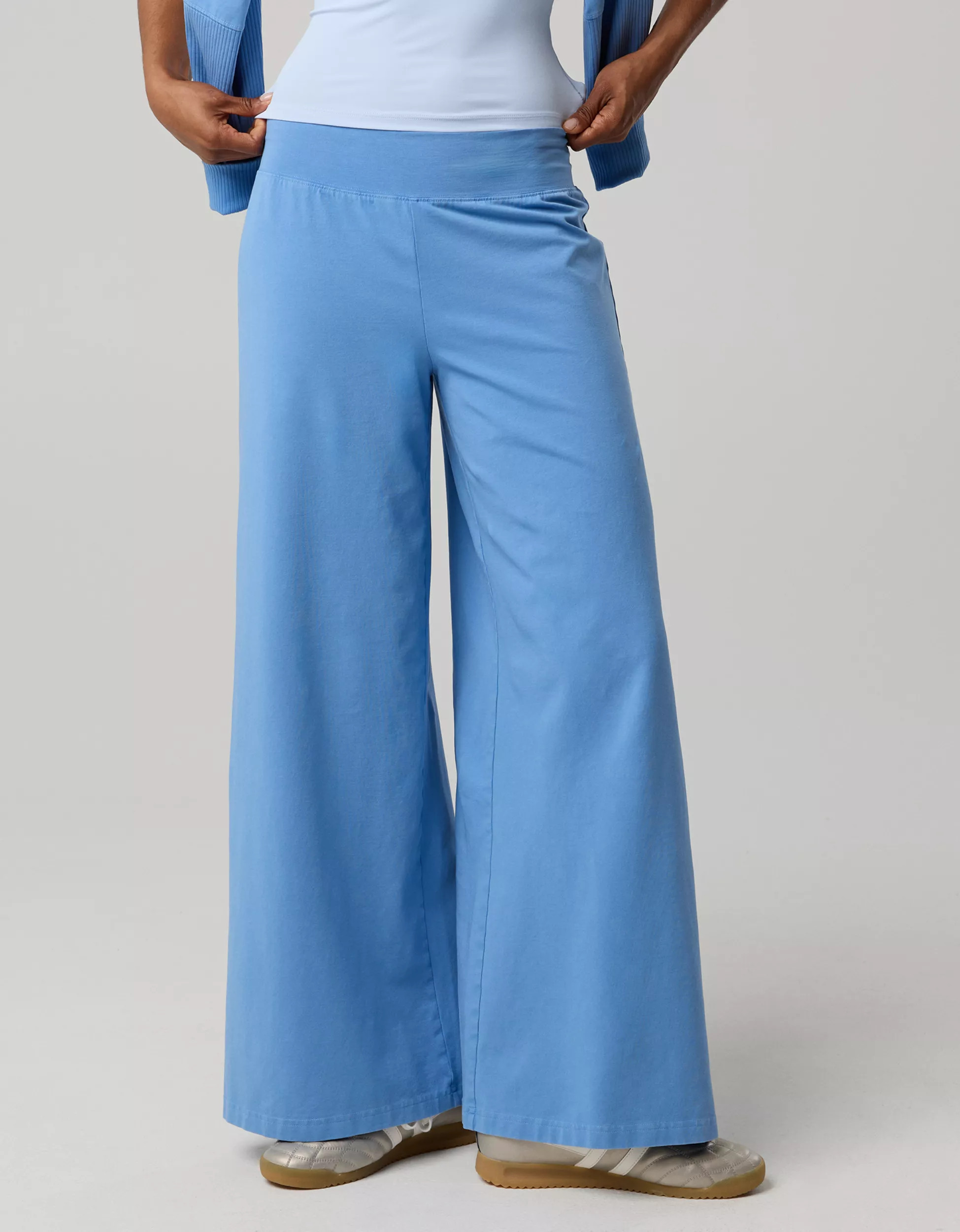 OFFLINE By Aerie OG Cotton Super Wide Leg Pant | Aerie