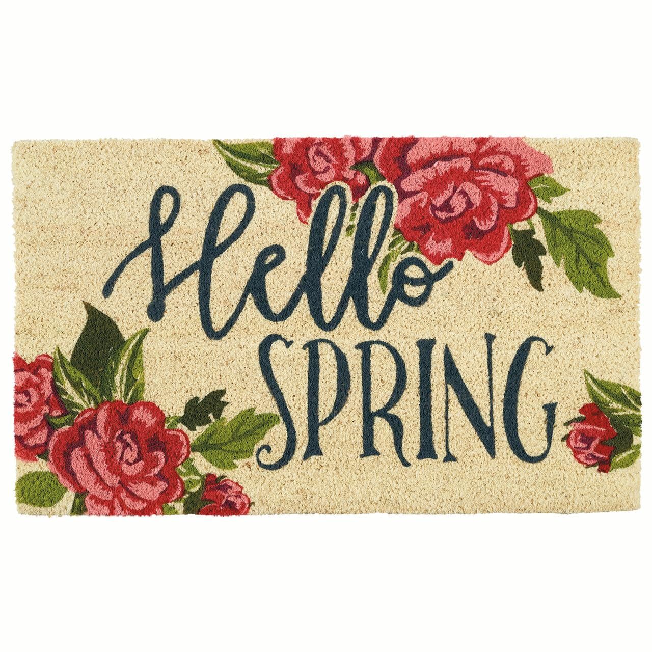 DII Hello Spring Doormat, 18 x 30" - Walmart.com | Walmart (US)