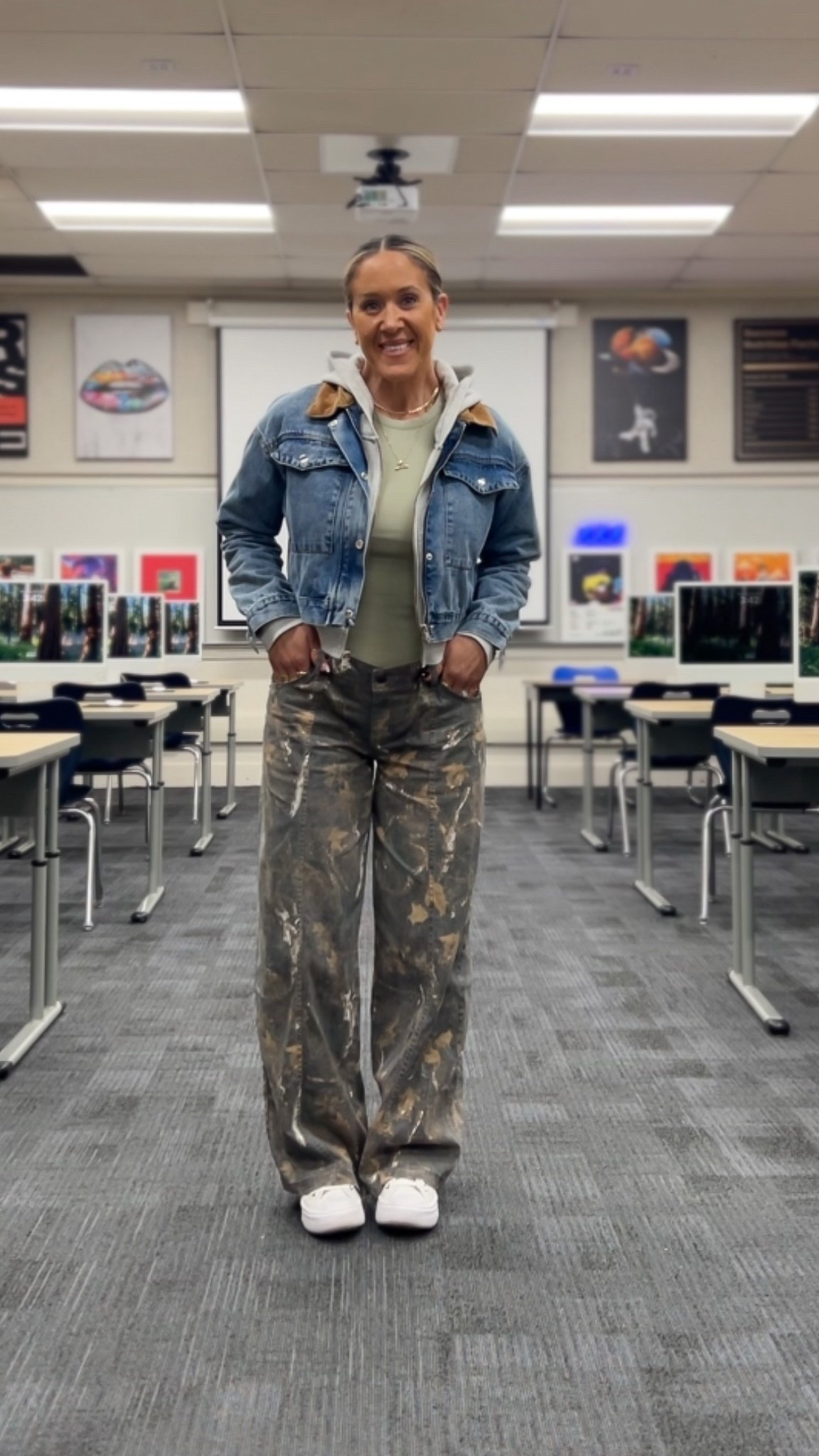 Target viral camo pants do not disappoint! $28. Size down! 

#LTKWorkwear #LTKootd #LTKgrwm