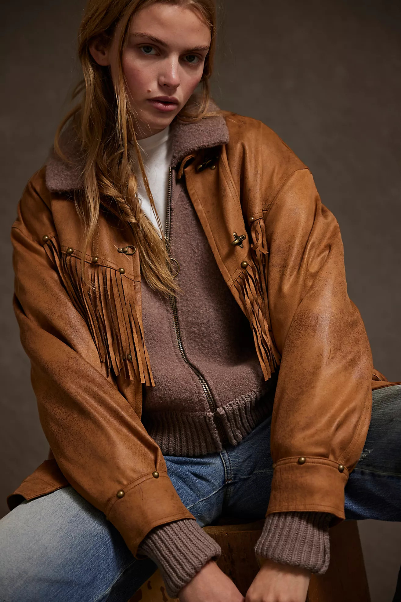 We The Free Knox Vegan Fringe jacket | Free People (Global - UK&FR Excluded)