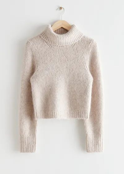 Cropped Turtleneck Sweater | & Other Stories US