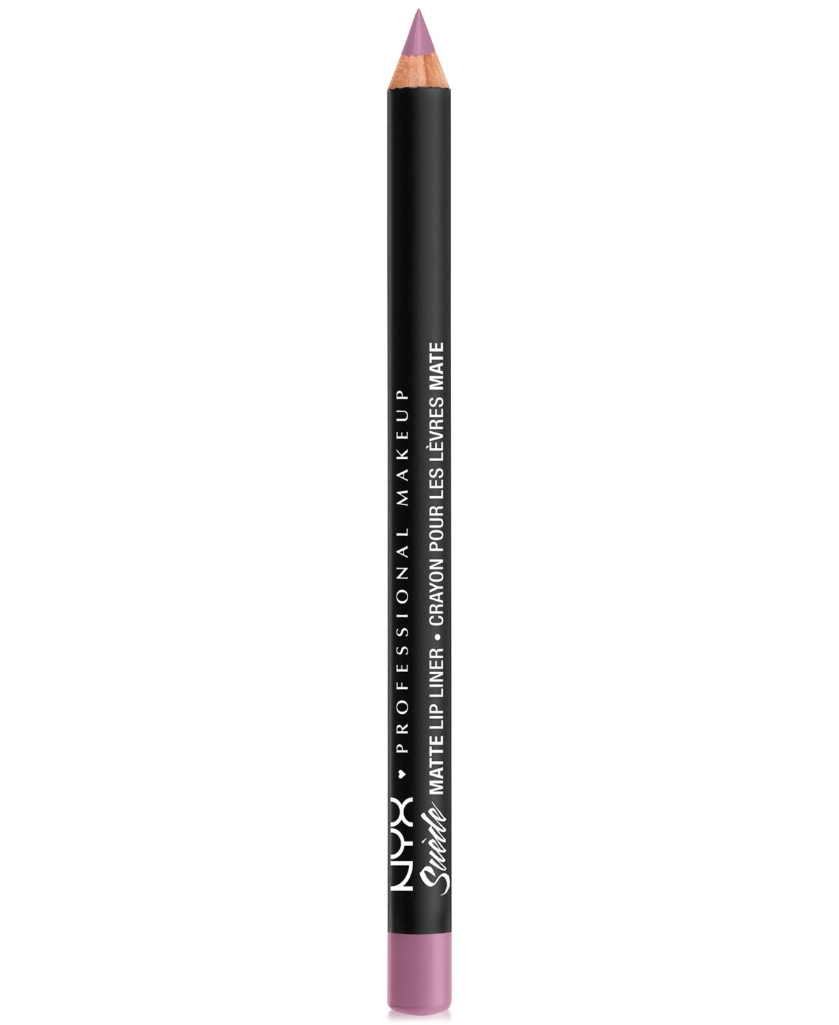 Nyx Professional Makeup Suede Matte Lip Liner - Violet Smoke (pastel grey purple) | Macy's